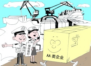 賽爾國(guó)貿(mào)、優(yōu)勝?lài)?guó)貿(mào)成功申請(qǐng)AA類(lèi)管理企業(yè)